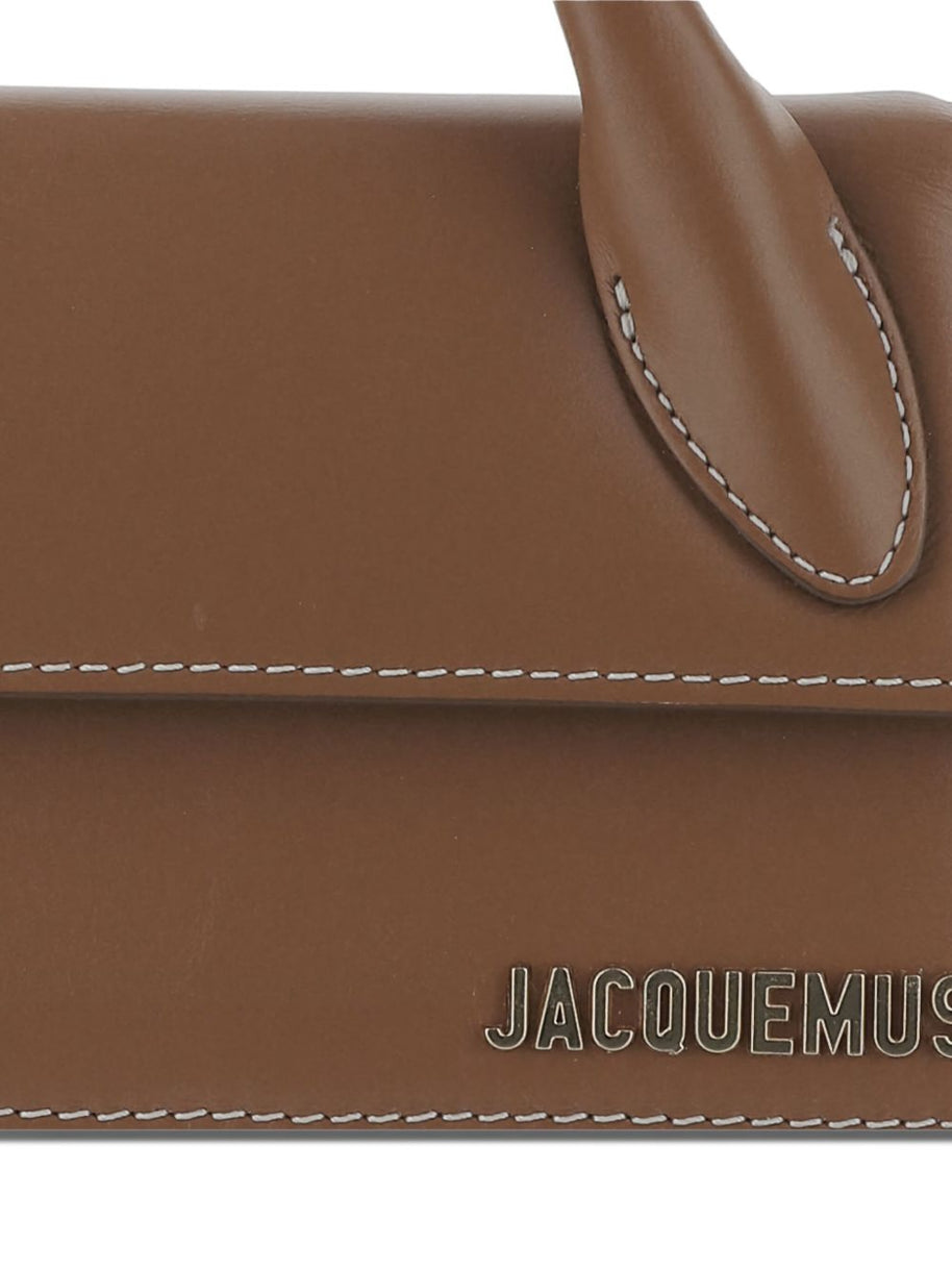 JACQUEMUS Le Chiquito Long Handbag - Leather Brown