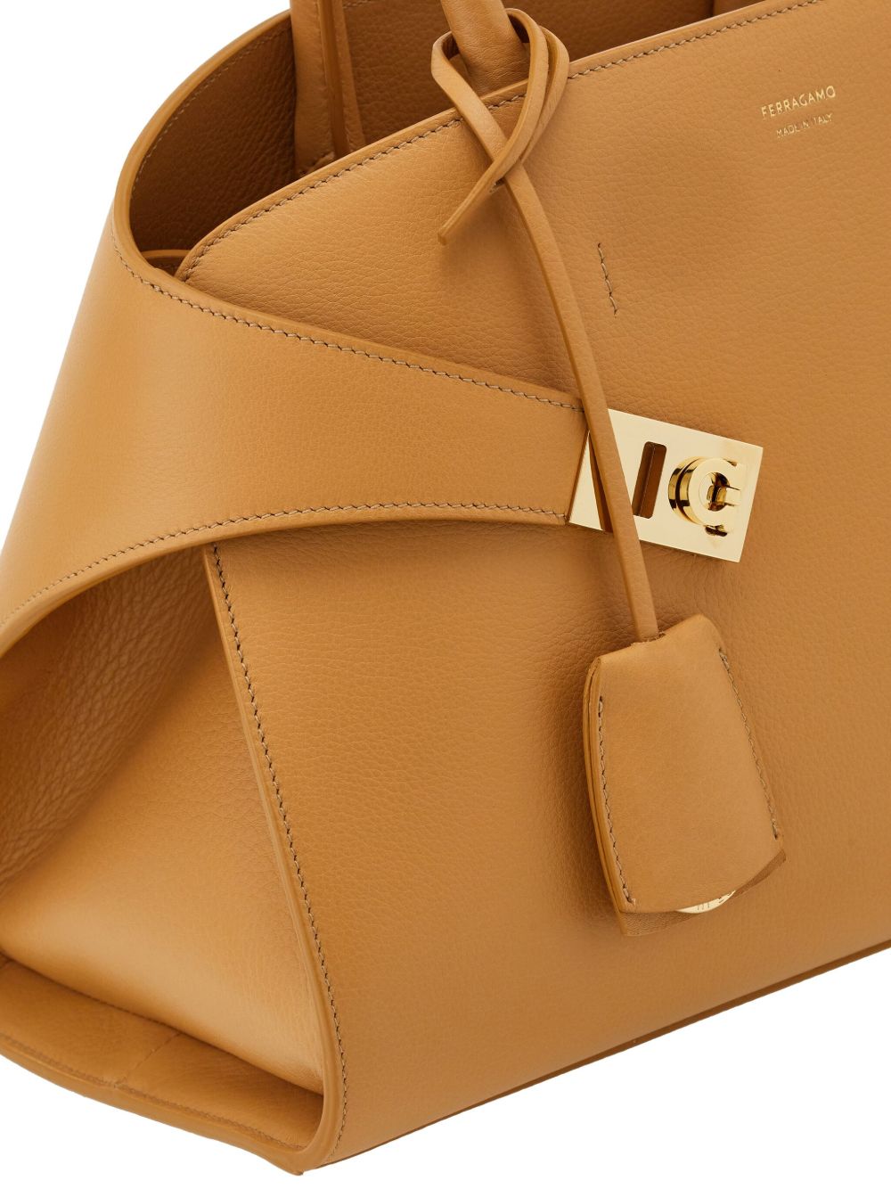 Ferragamo Hug Small Leather Tote Bag