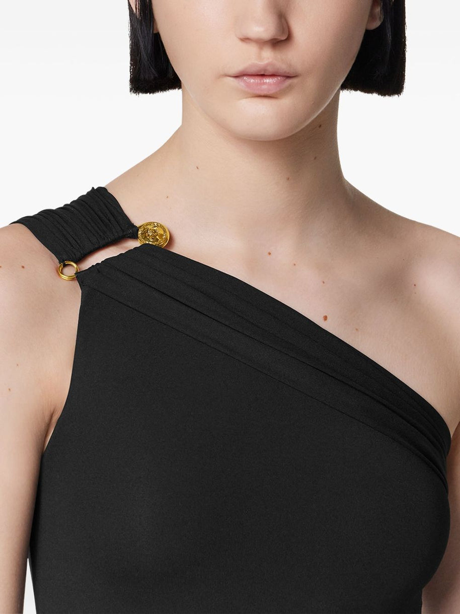 Versace Safety Pin Swimsuit - Black