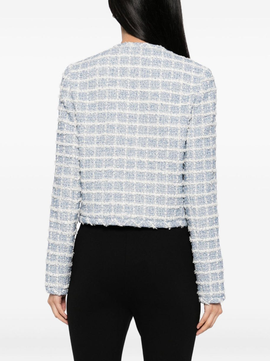 Versace Tweed Jacket - Blue