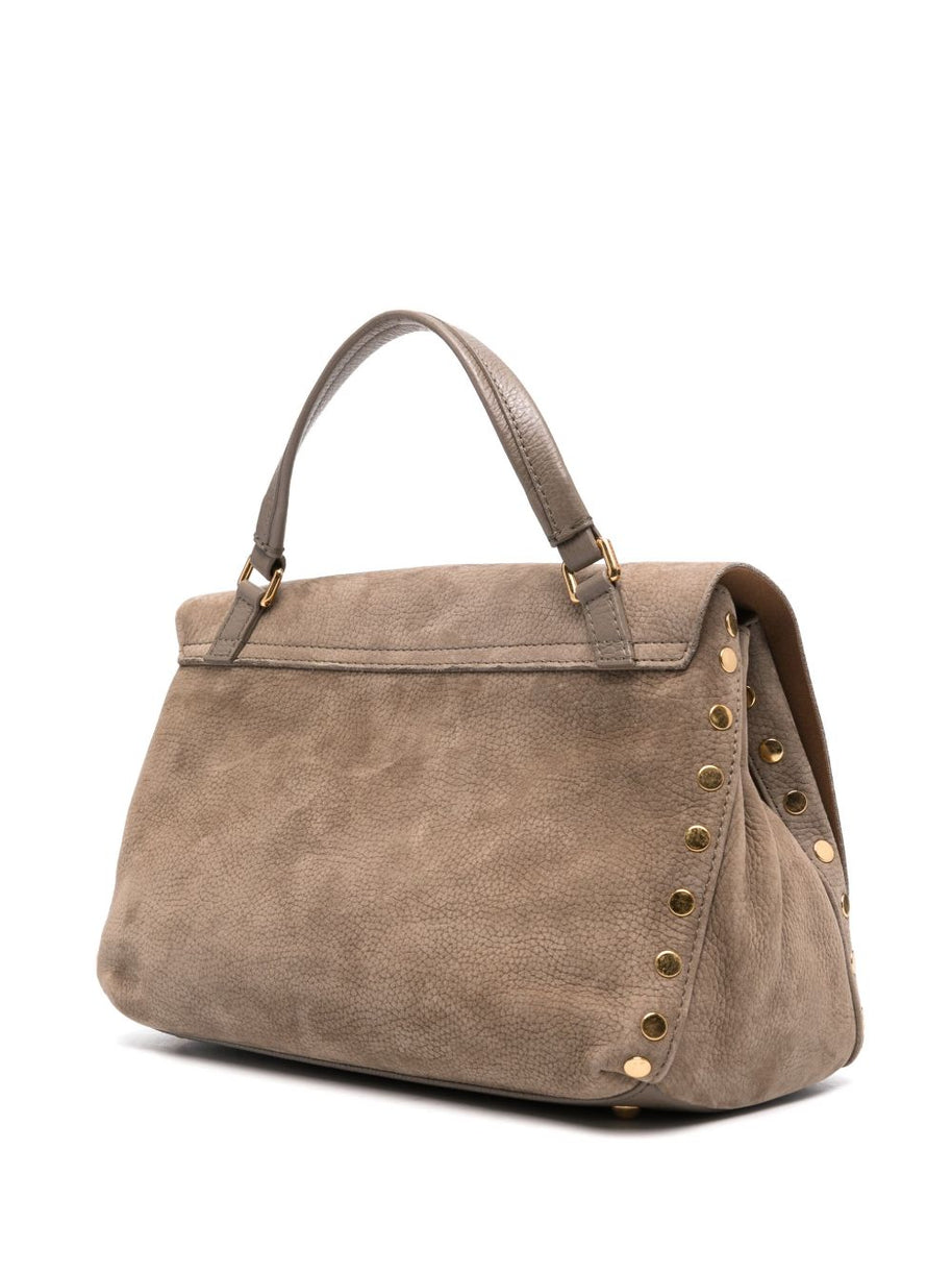 Zanellato Postina Jones Small Suede Leather Handbag