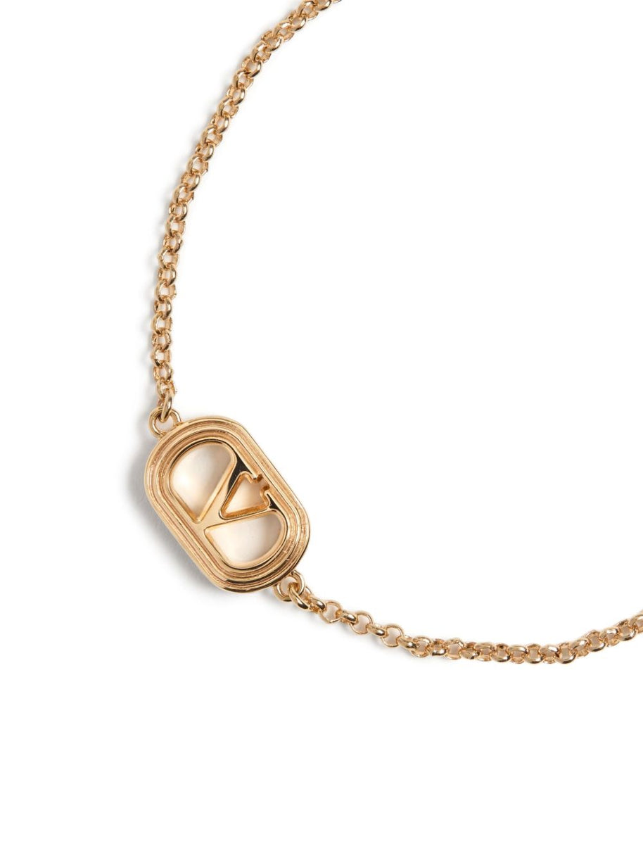 Valentino Garavani VLogo Bracelet - Golden
