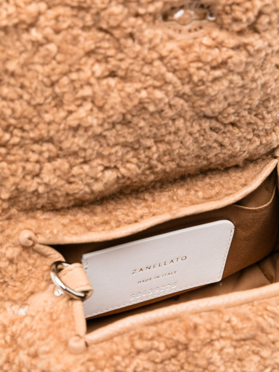 Zanellato Postina Baby Teddy Handbag - Brown