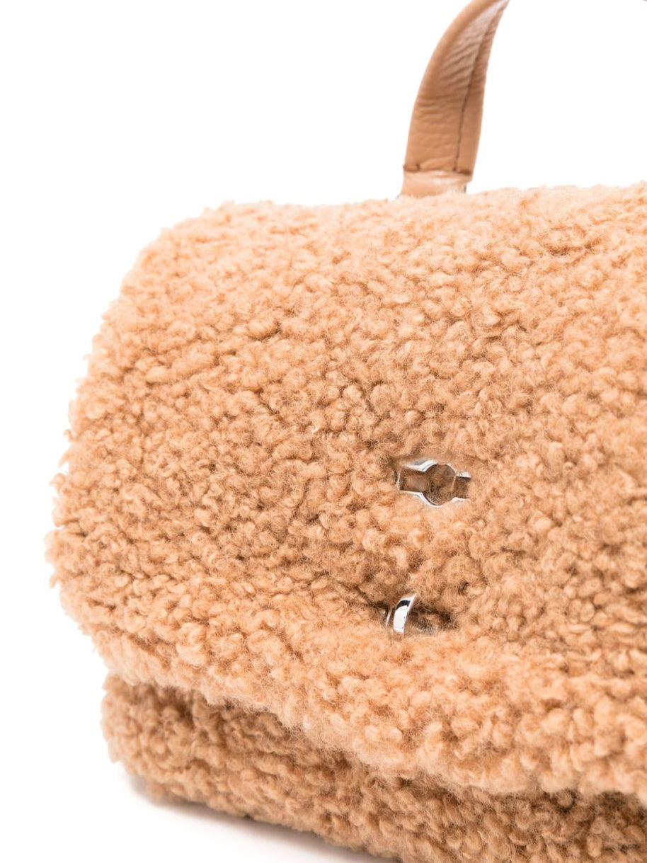 Zanellato Postina Baby Teddy Handbag - Brown