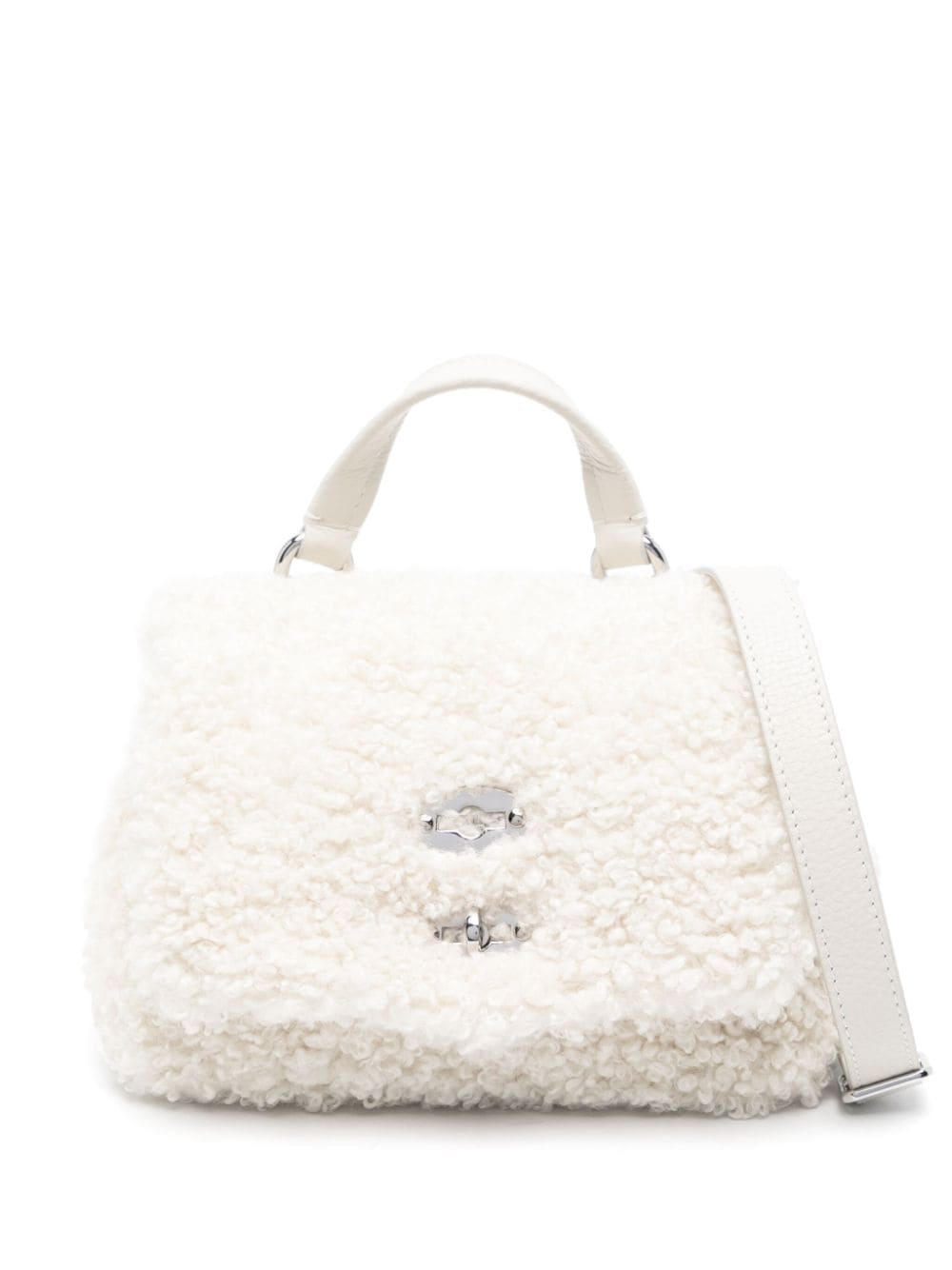 Zanellato Postina Baby Teddy Handbag - White