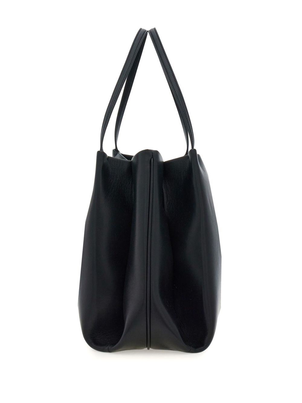 Ferragamo Leather Tote Bag - Black