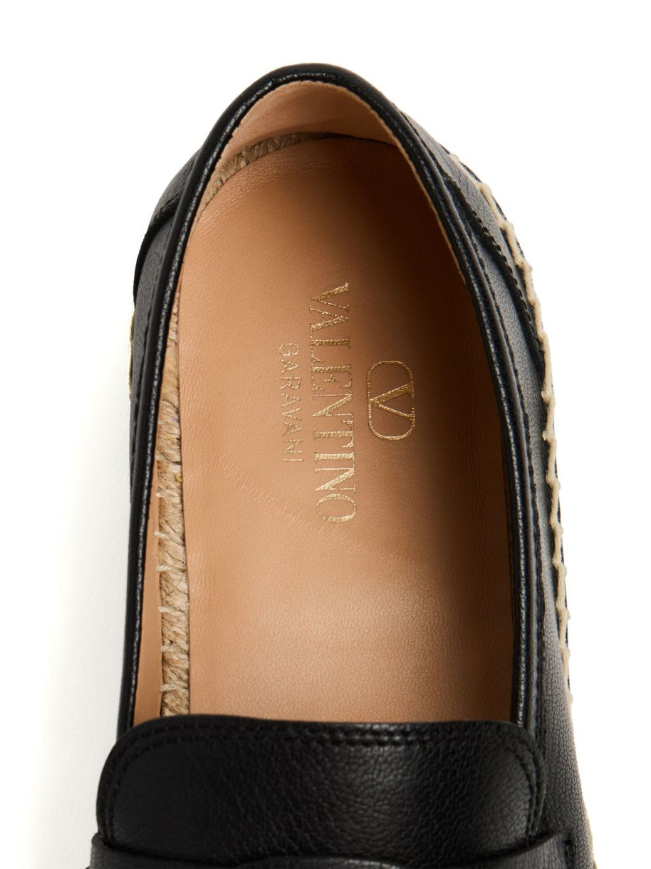 Valentino Garavani Vlogo Espadrilles - Black