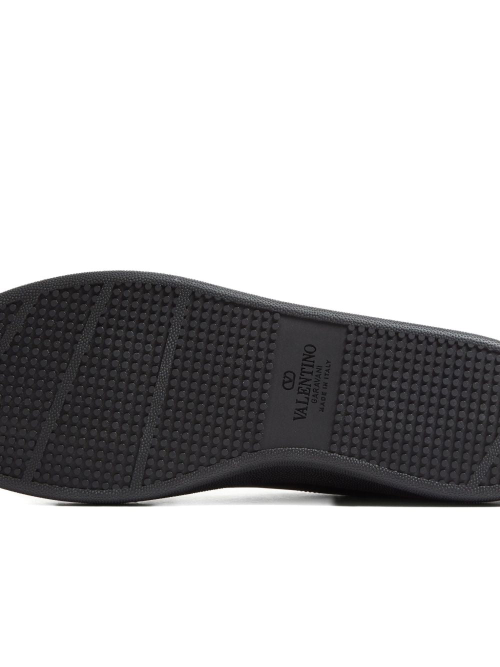 Valentino Garavani Royco Leather Sneakers - Black