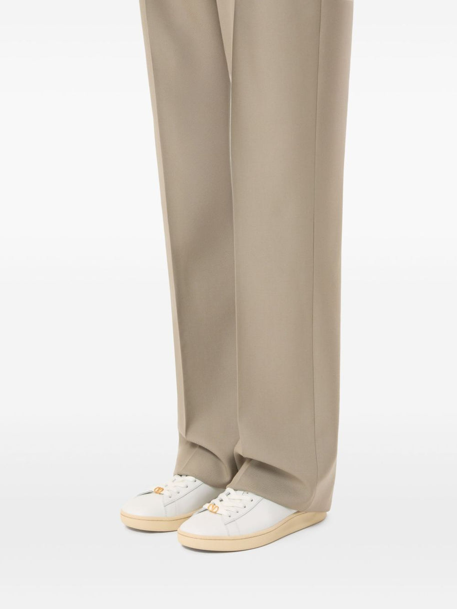 Valentino Garavani Royco Leather Sneakers - White