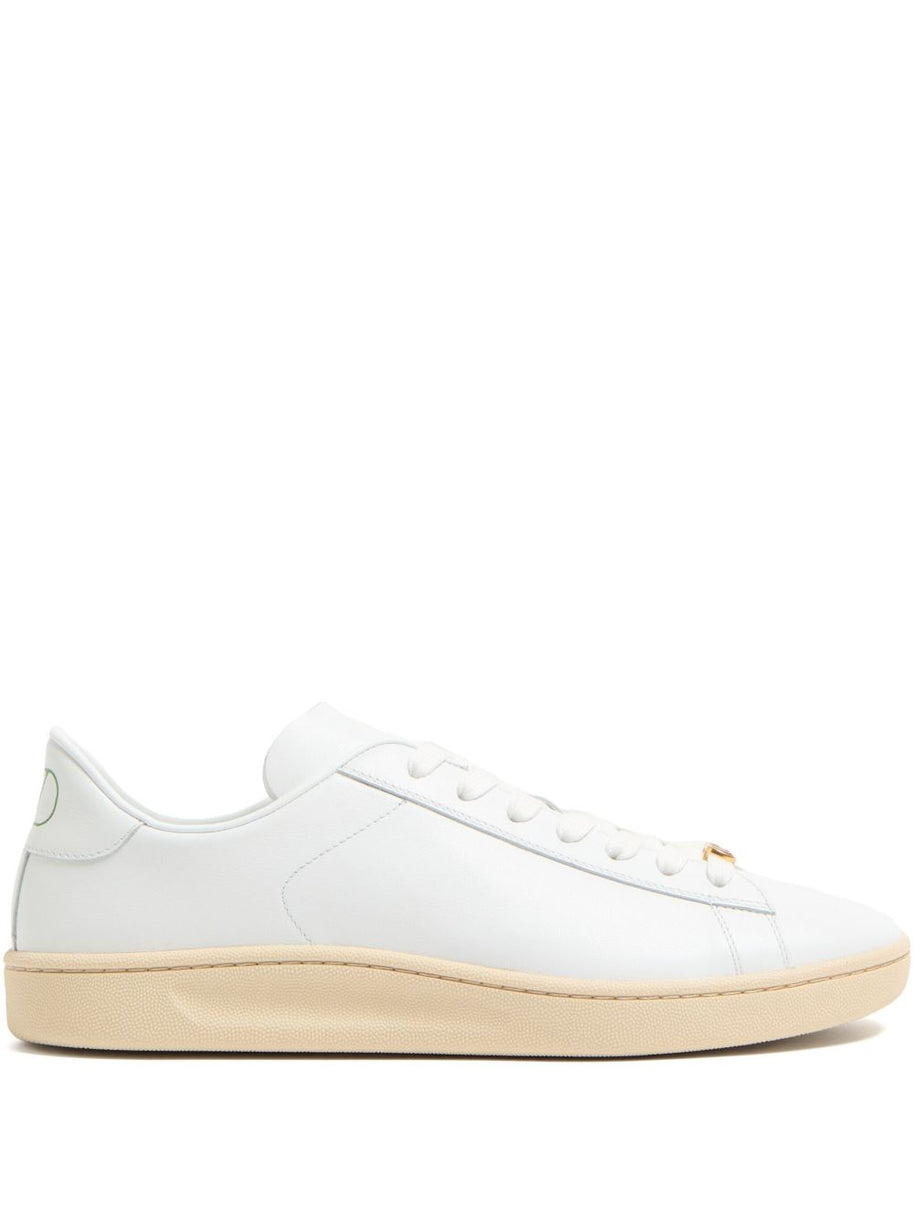 Valentino Garavani Royco Leather Sneakers - White