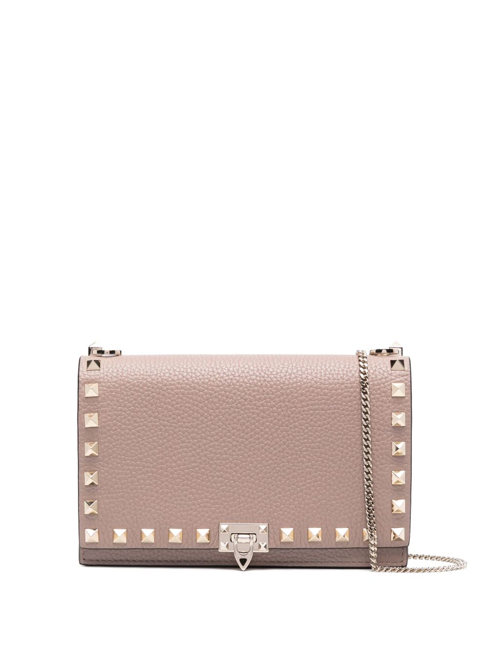 Valentino Garavani Rockstud Leather Mini Bag - Powder