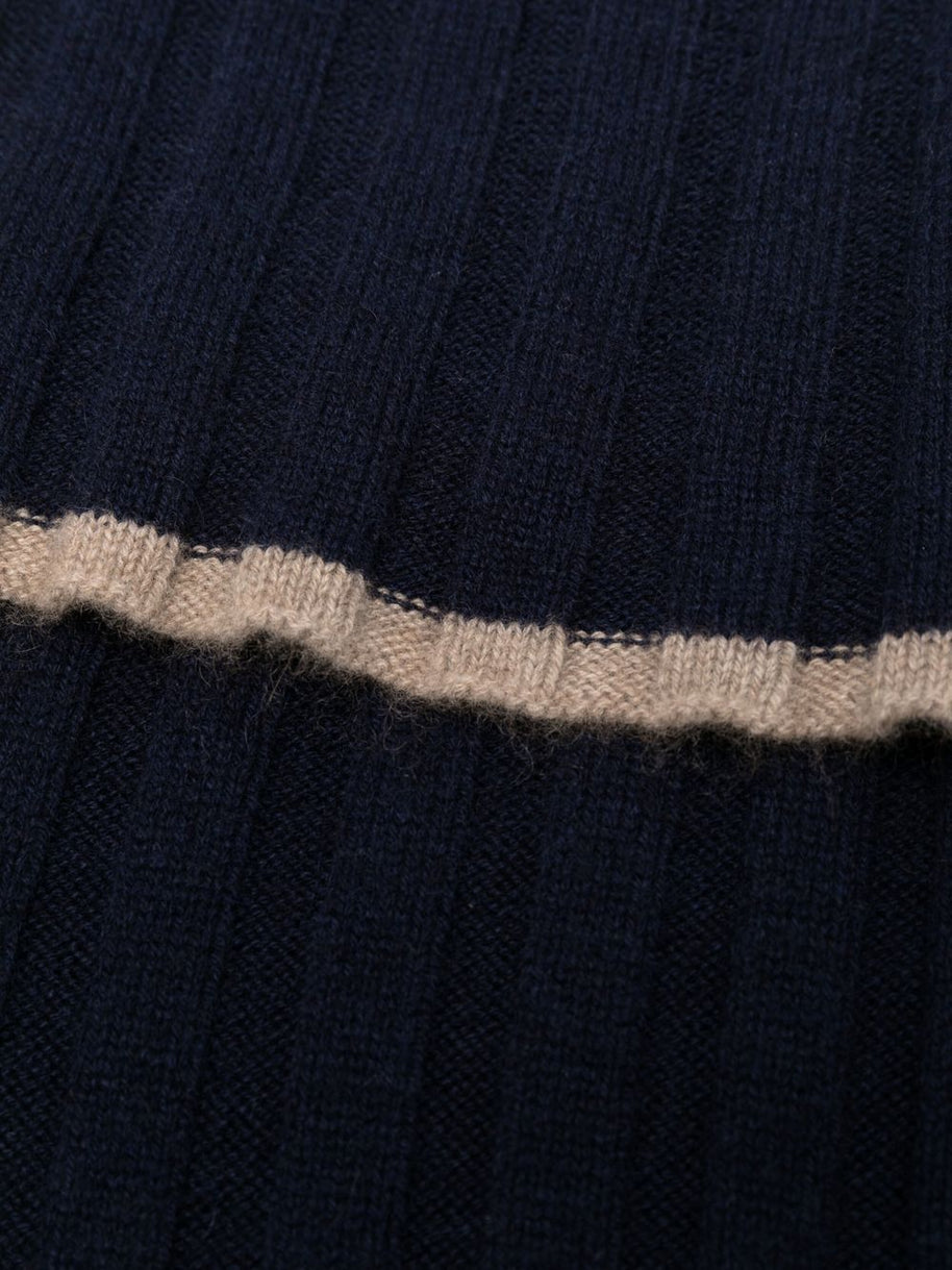 Brunello Cucinelli Cashmere Scarf - Blue