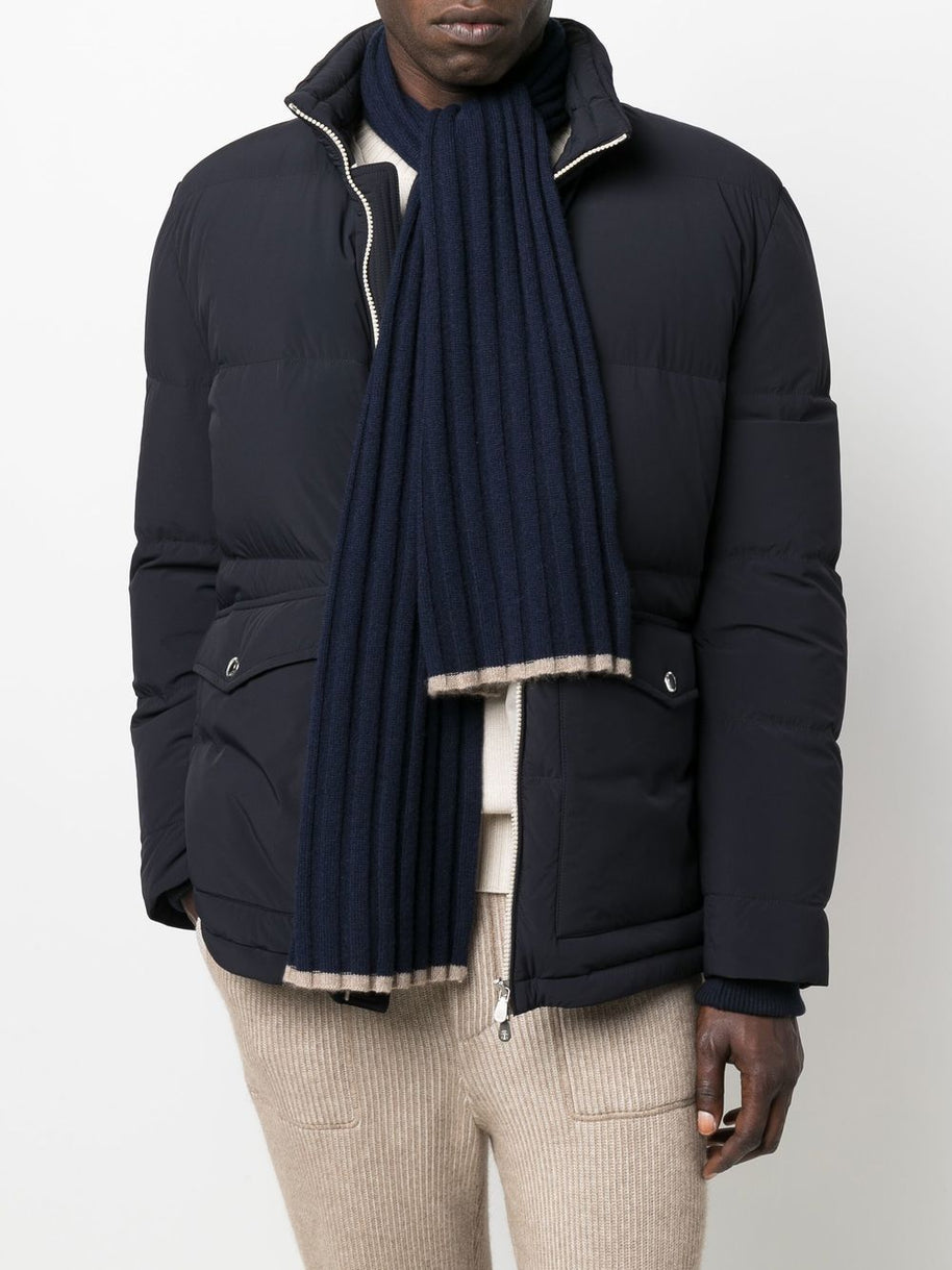 Brunello Cucinelli Cashmere Scarf - Blue