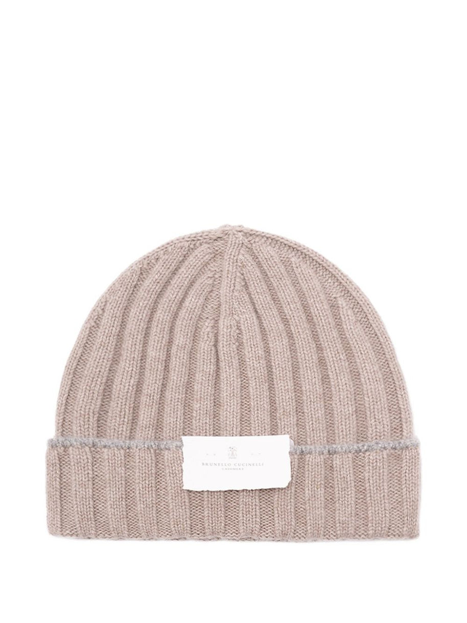 Brunello Cucinelli Cashmere Beanie Hat - Brown