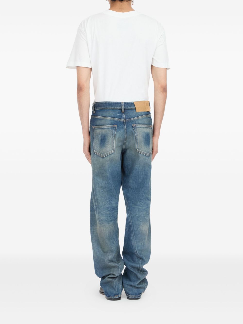 MM6 Maison Margiela Denim Jeans - Clear Blue