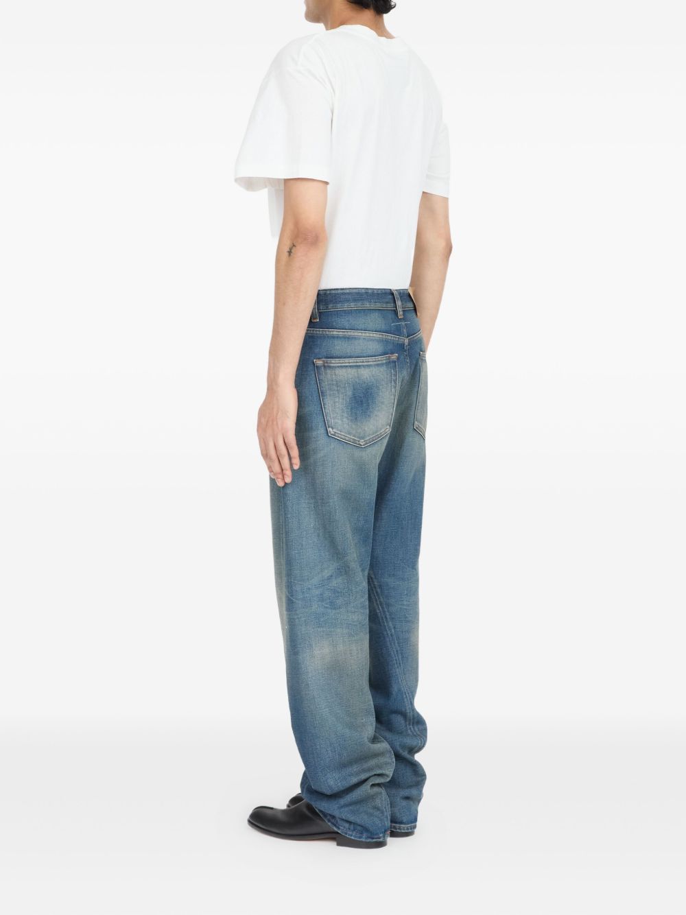 MM6 Maison Margiela Denim Jeans - Clear Blue