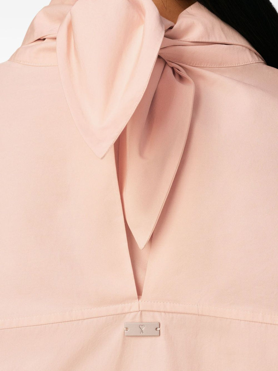 Ami Paris Bandana Cotton Shirt - Powder