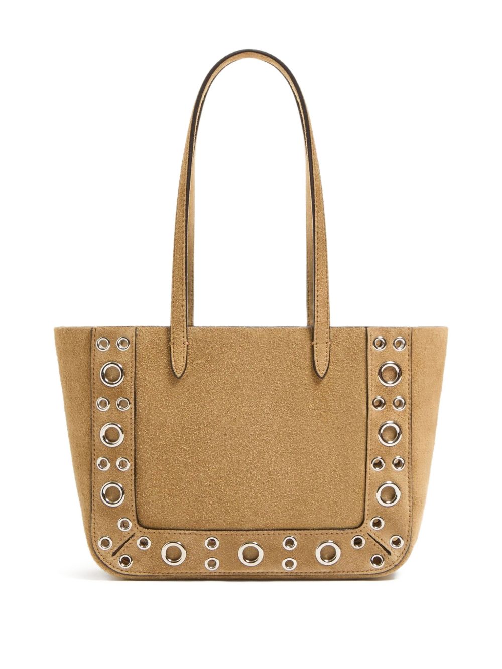 Valentino Garavani Nellcote Mini Suede Leather Tote Bag -Beige