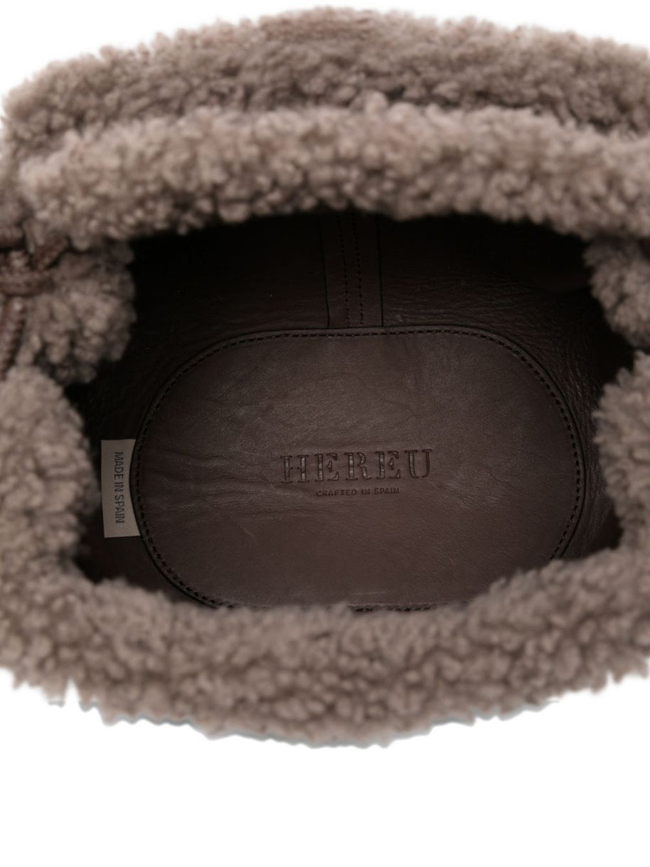HEREU Arta Mini Leather Handbag