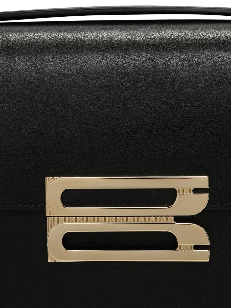 Victoria Beckham Leather Shoulder Bag - Black