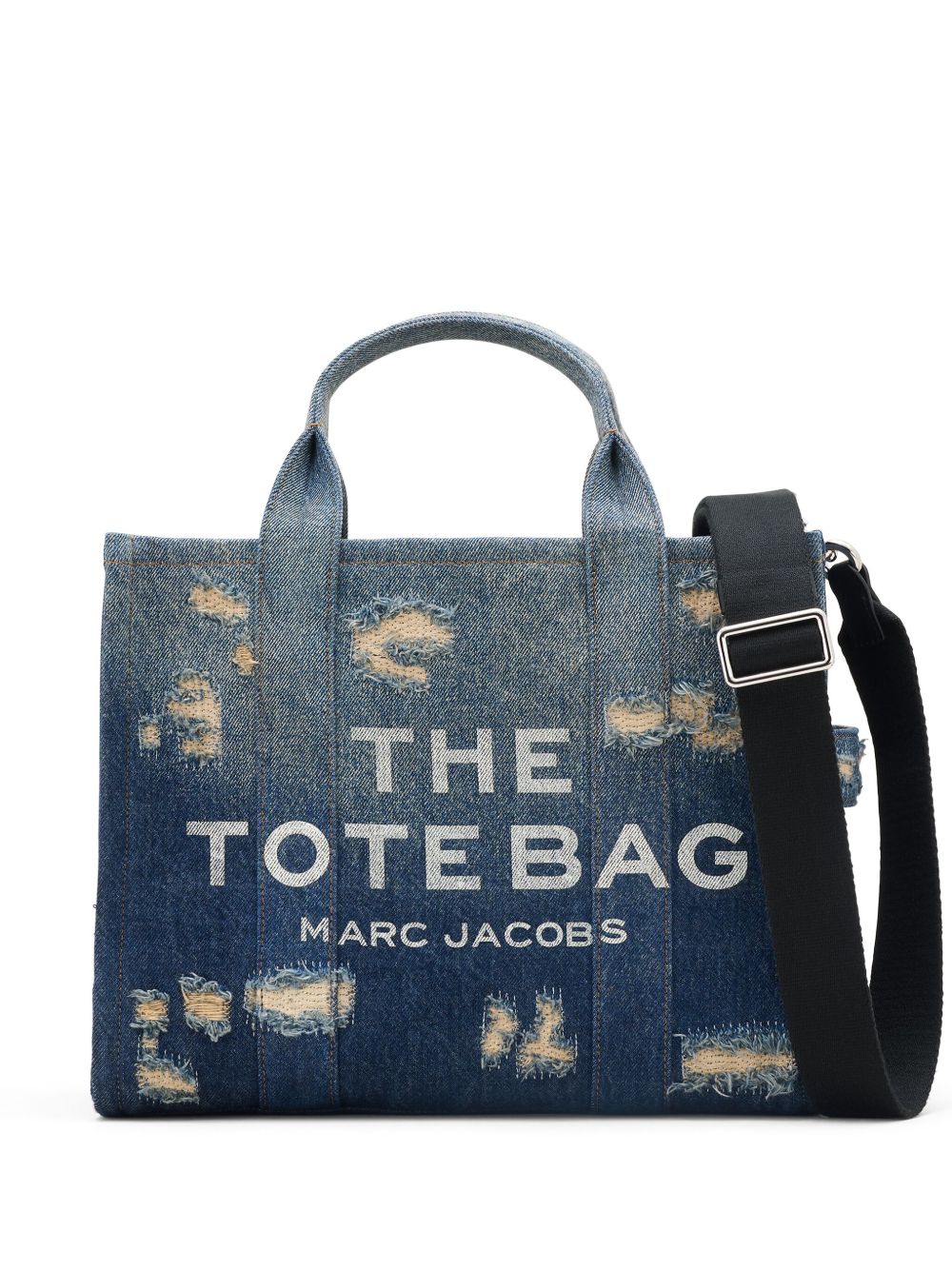 Marc Jacobs The Medium Tote Cotton Tote Bag - Blue