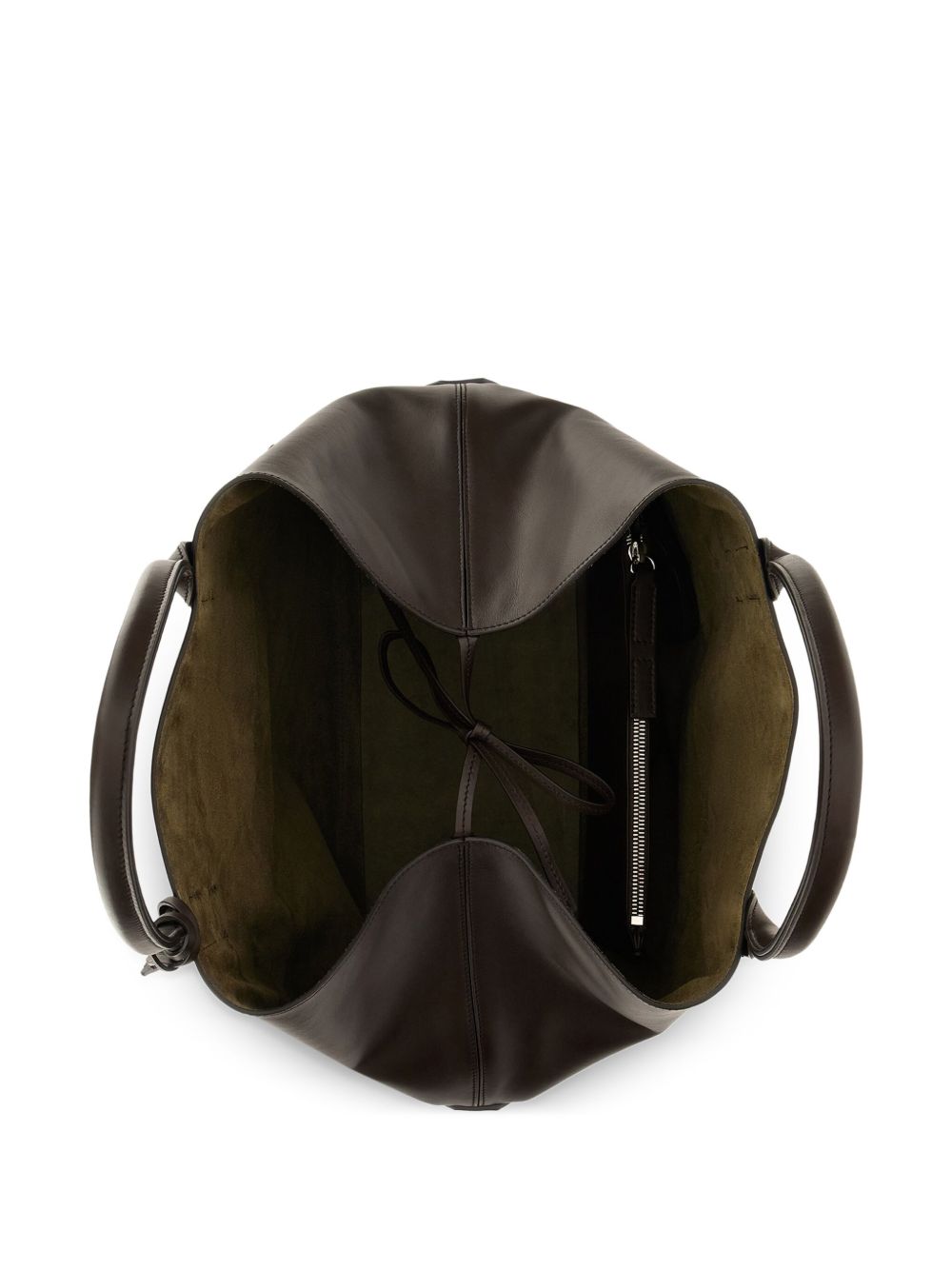 HOGAN PRE Script Medium Leather Tote Bag