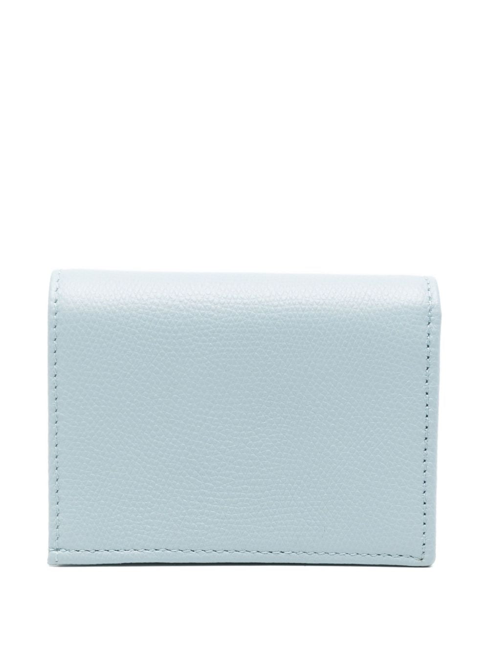 Valentino Garavani VLogo Leather Wallet - Clear Blue