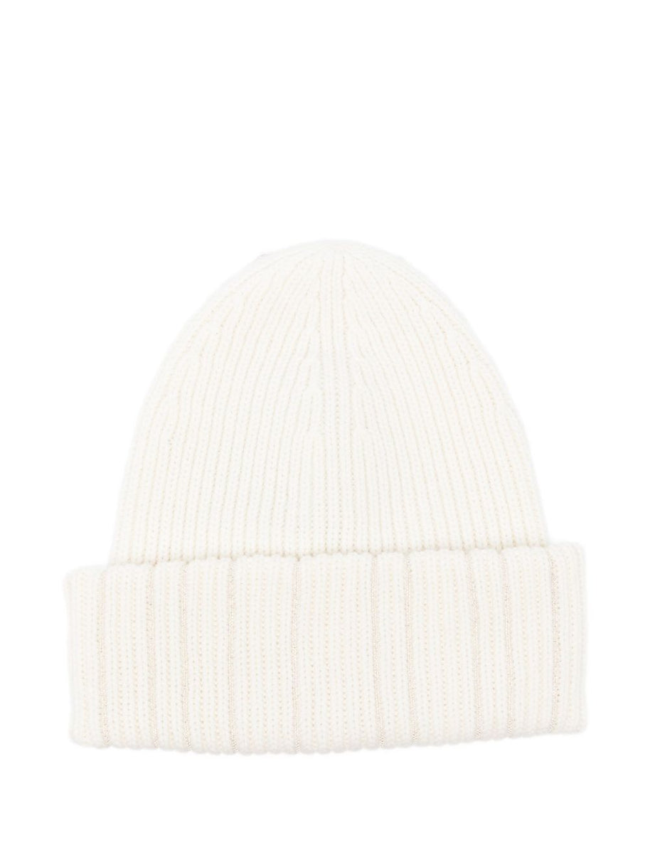 Fabiana Filippi Wool Beanie - Beige