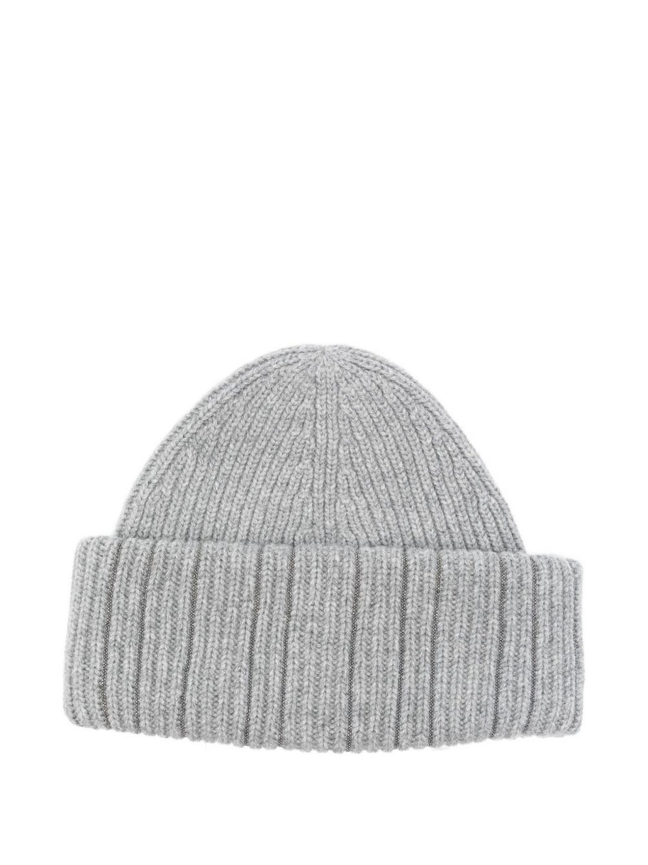 Fabiana Filippi Wool Beanie - Grey