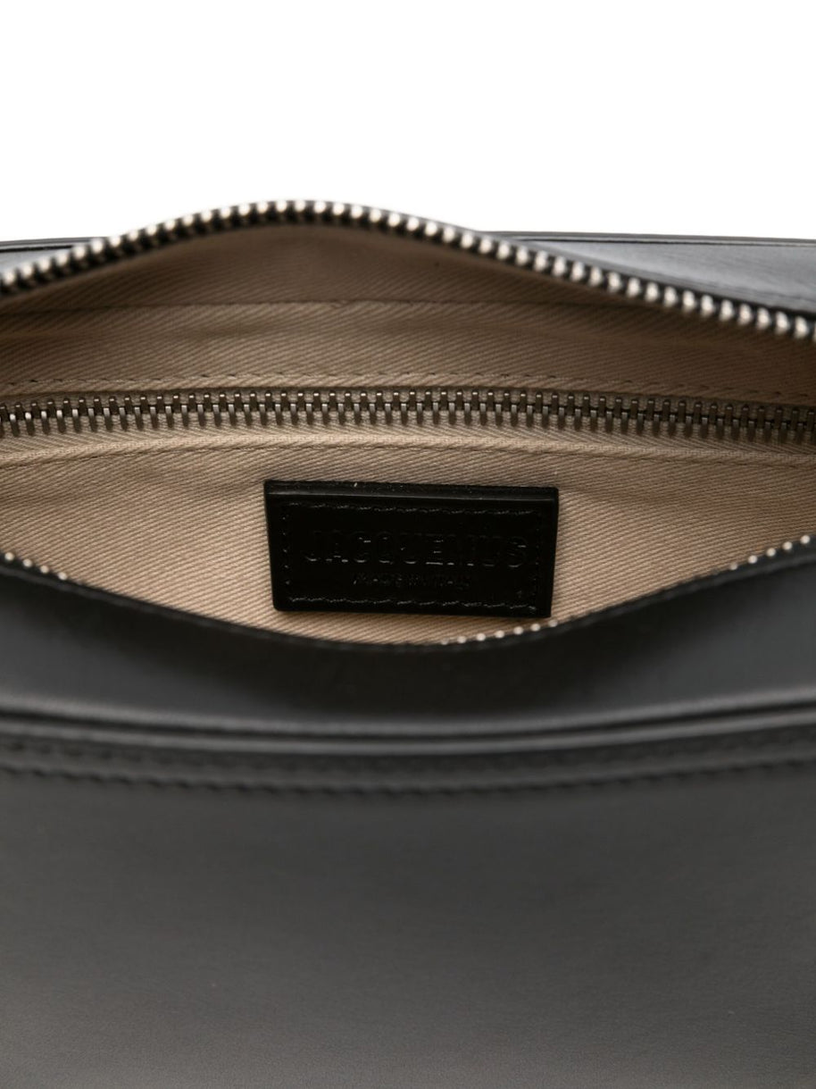 JACQUEMUS Le Cuerda Horizontal Crossbody Bag - Black