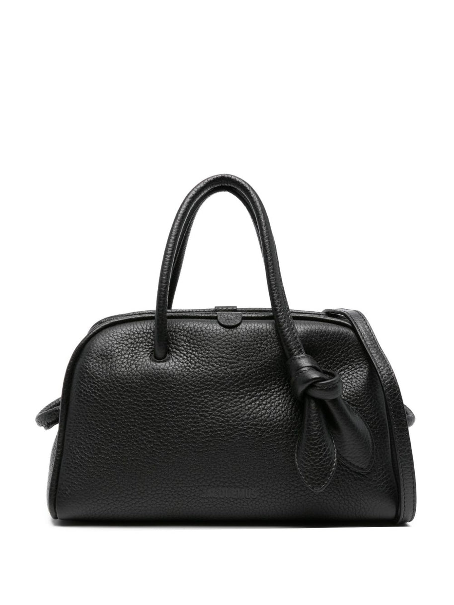 JACQUEMUS Le Petit Turismo Handbag - Black