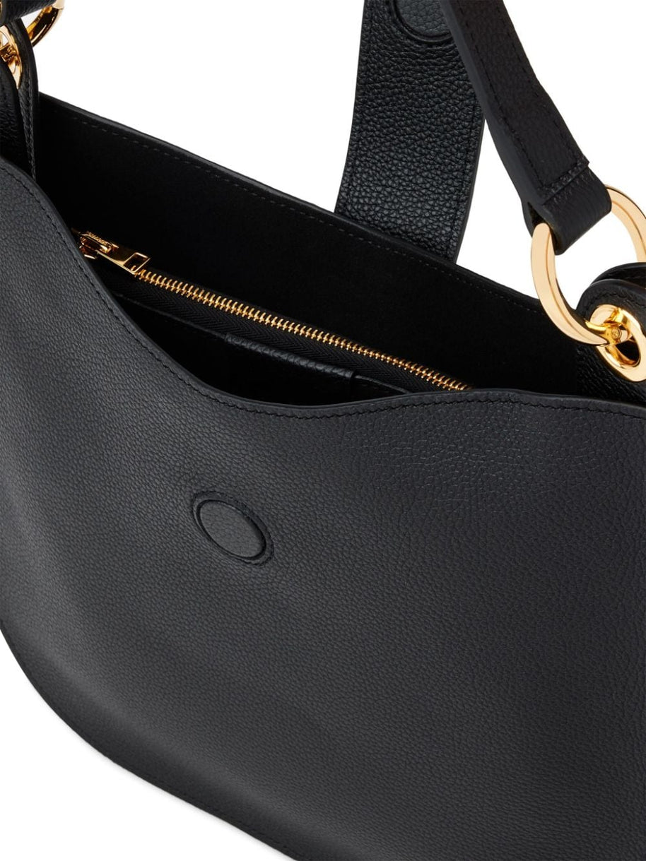 Tom Ford Tara Leather Crossbody Bag - Black