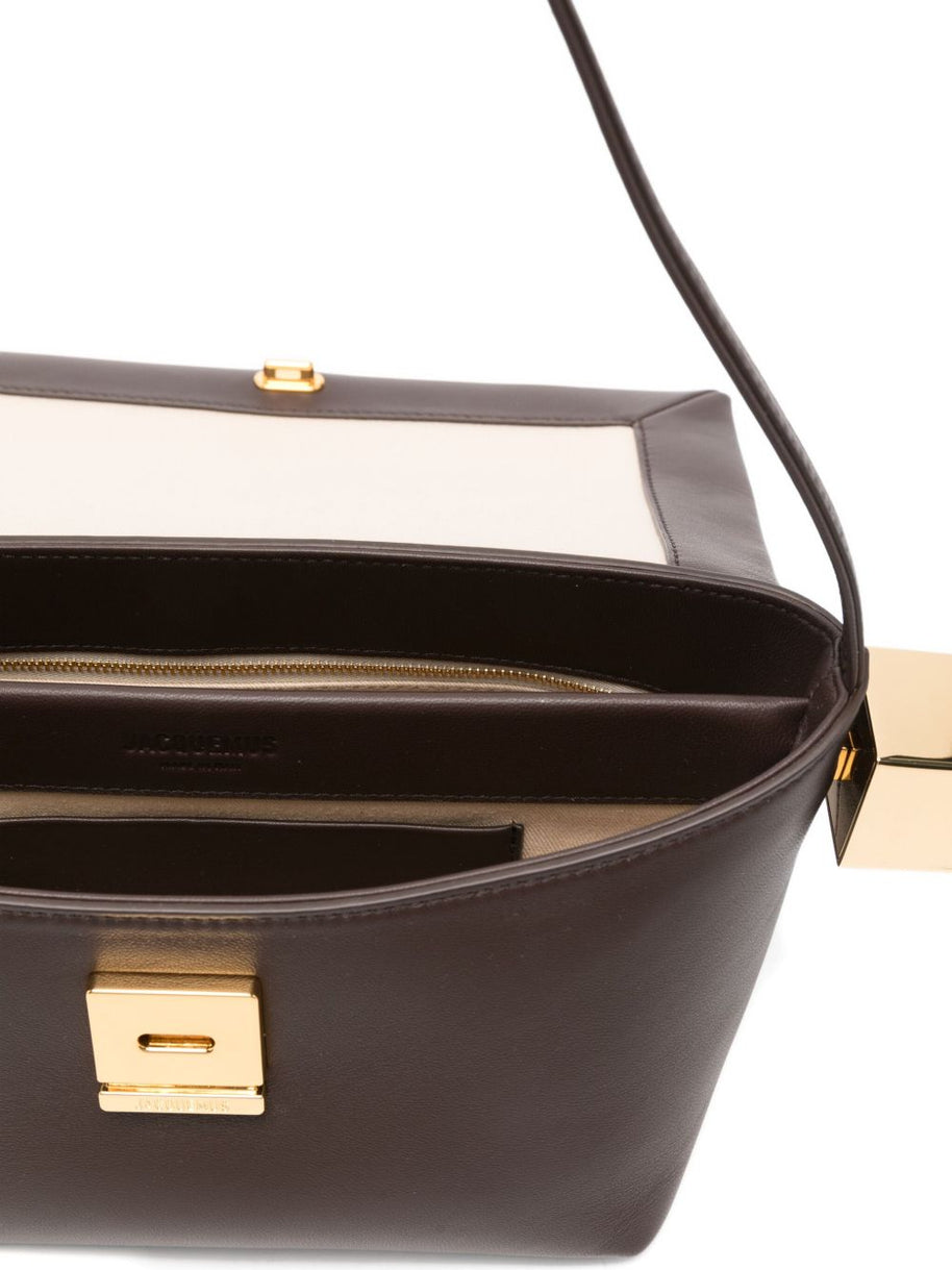 JACQUEMUS Le Rond Carré Shoulder Bag - Brown