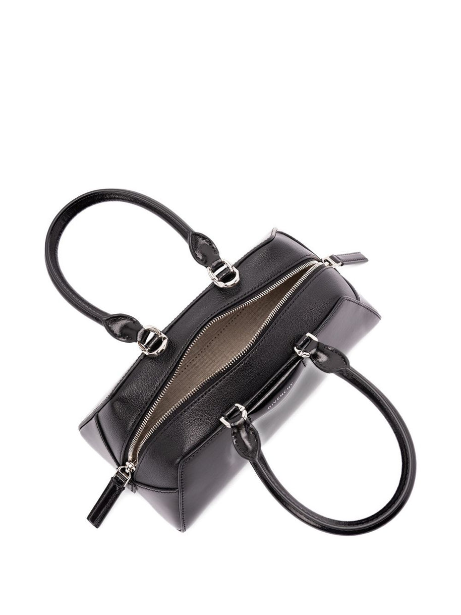 Givenchy Antigona East West Mini Leather Handbag - Black
