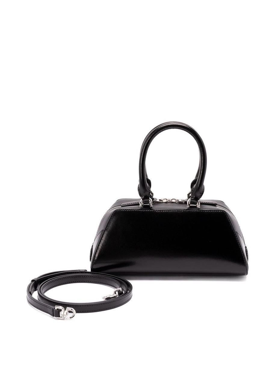 Givenchy Antigona East West Mini Leather Handbag - Black