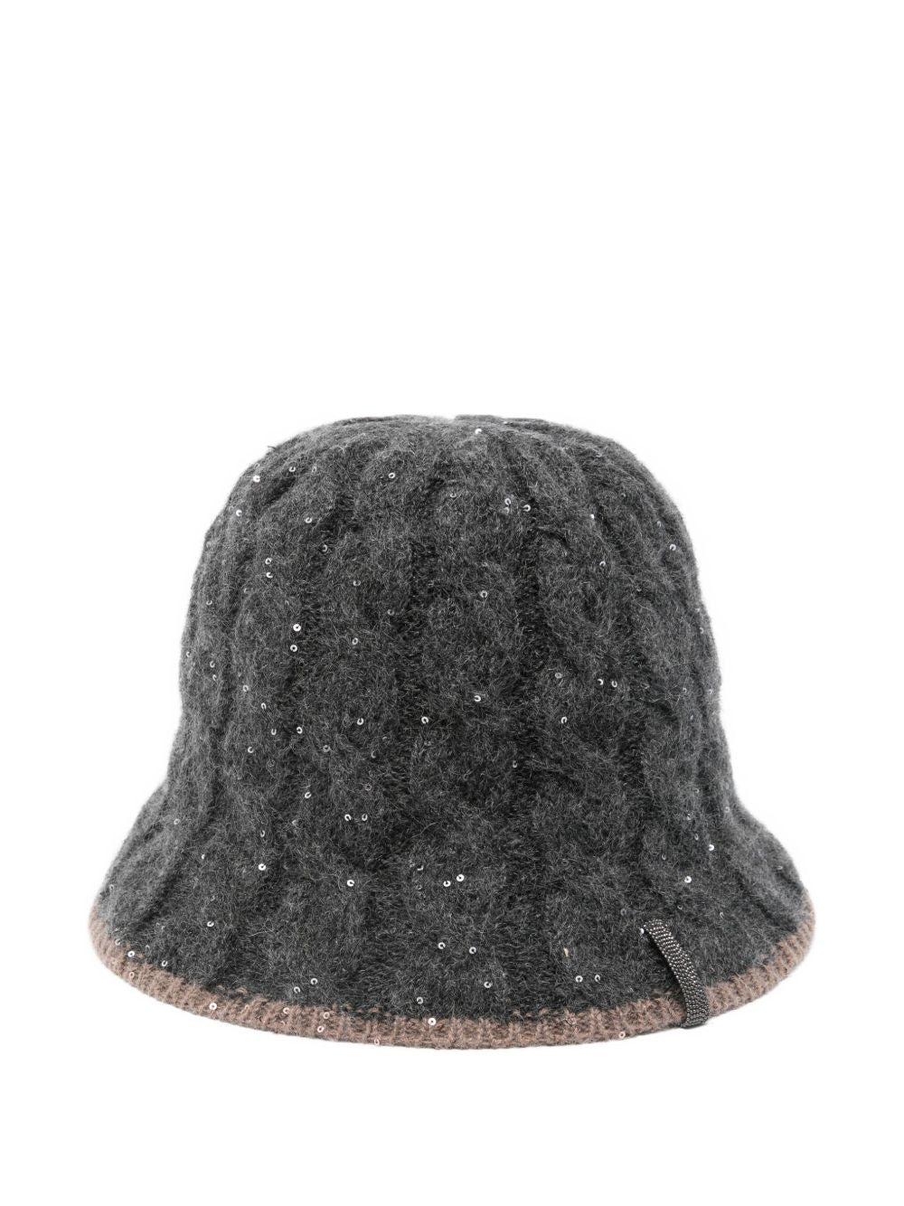 Brunello Cucinelli Wool Blend Cloche Hat