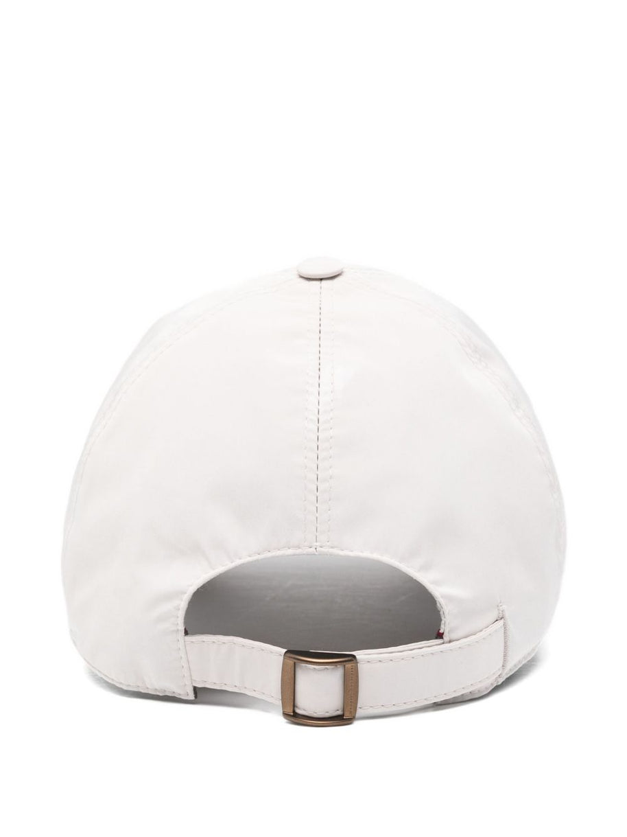 Brunello Cucinelli Logo Baseball Cap - White