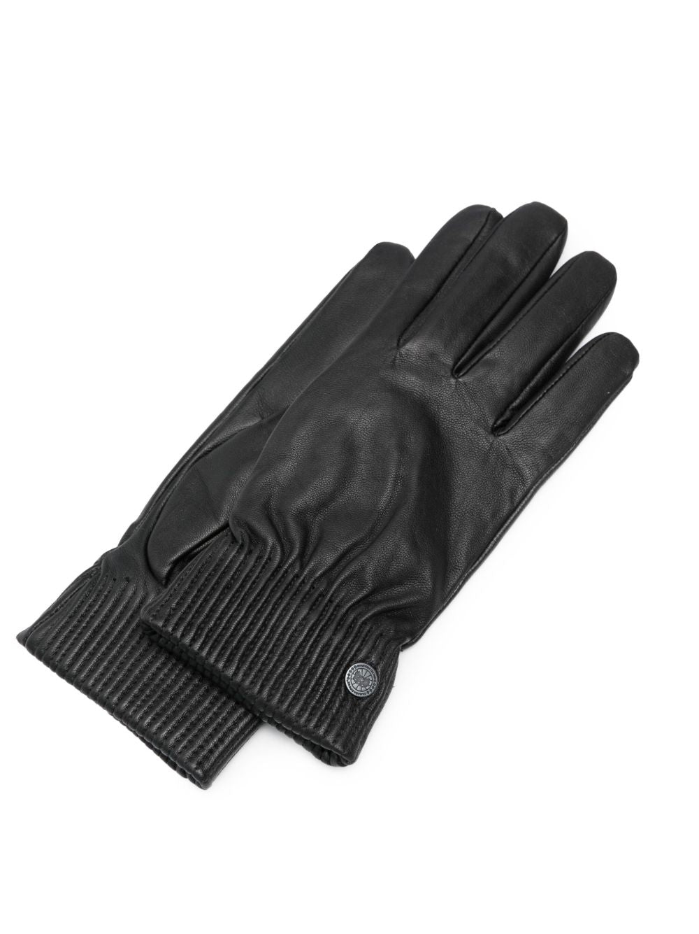 Canada Goose Leather Gloves - Black