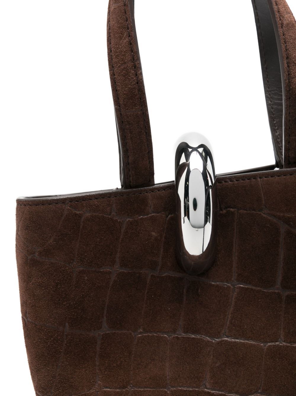 JACQUEMUS Le Petit Bambola Bucket Bag - Brown