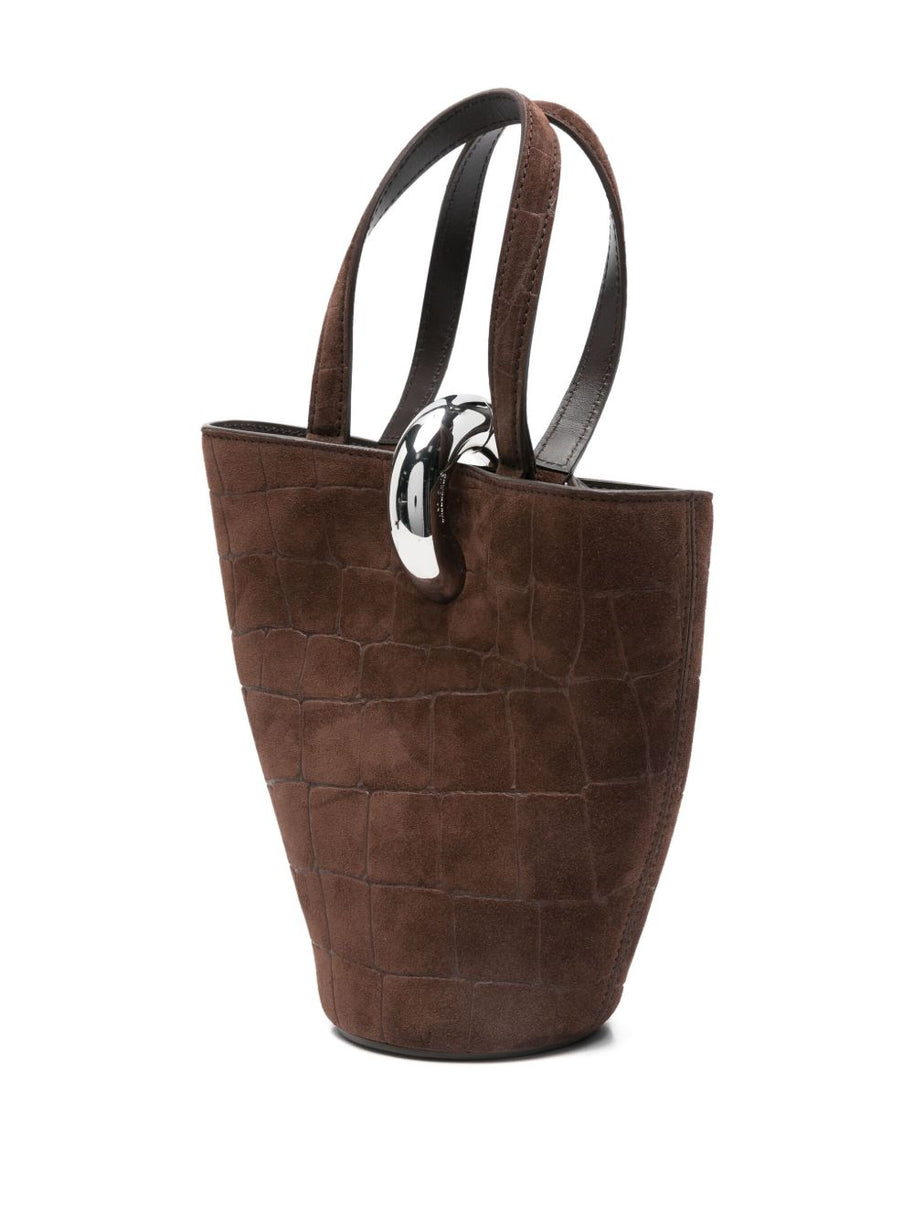 JACQUEMUS Le Petit Bambola Bucket Bag - Brown