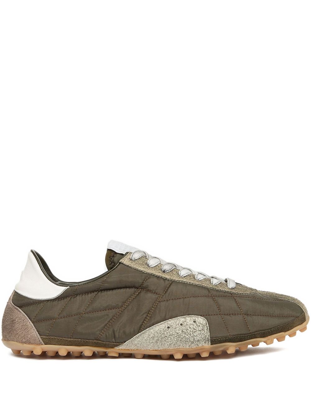 Maison Margiela Sprinters Low Leather Sneakers - Green