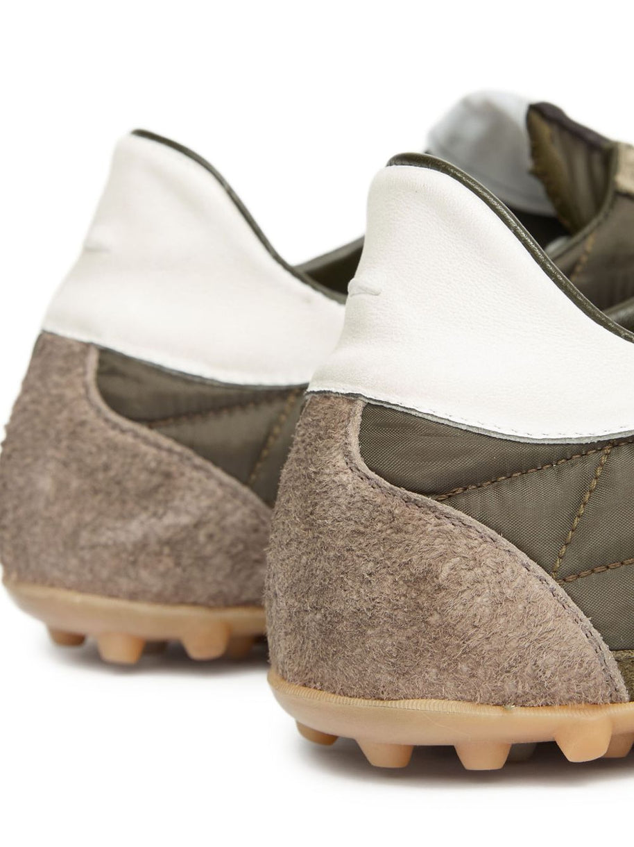 Maison Margiela Sprinters Low Leather Sneakers - Green
