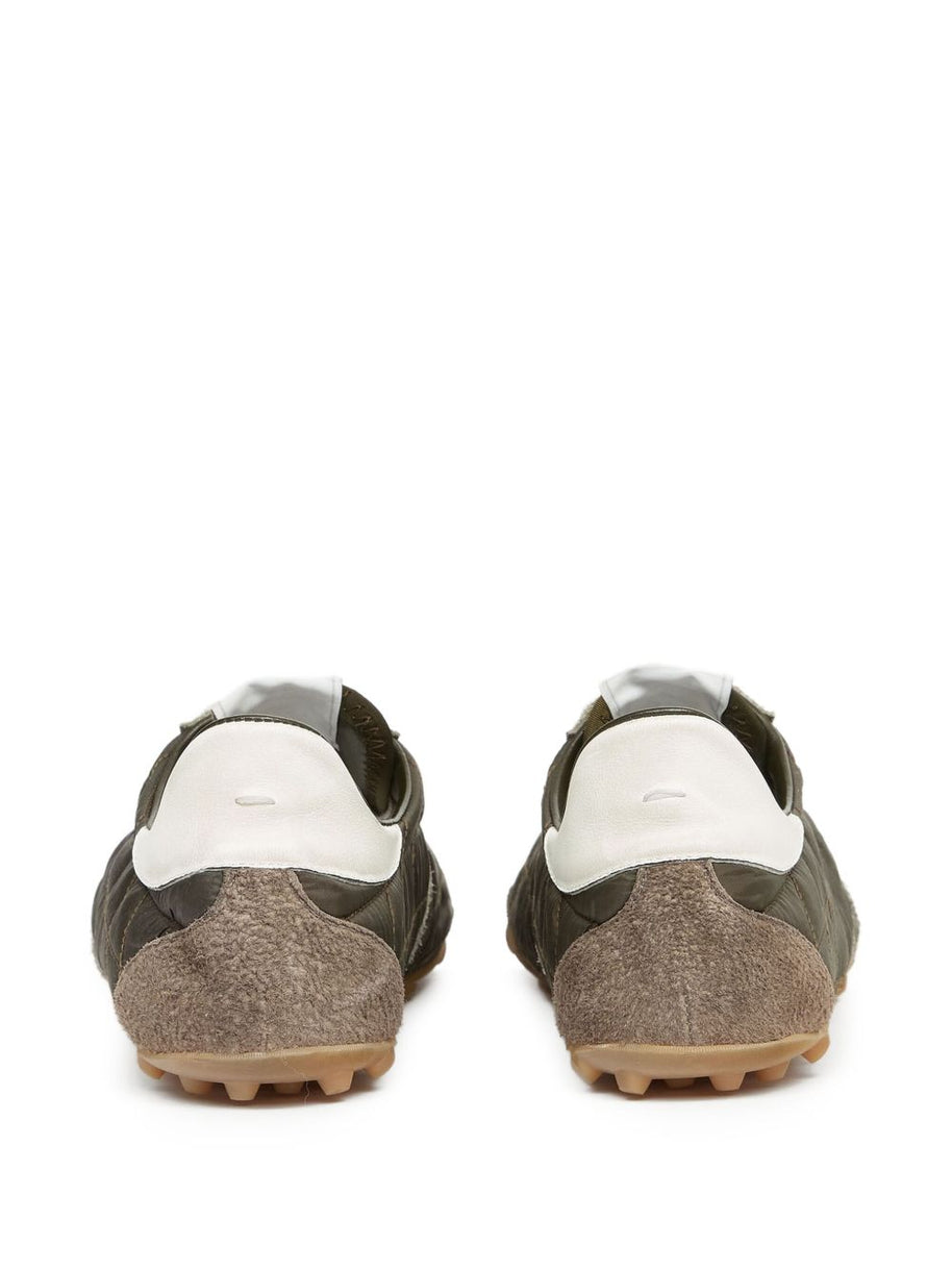 Maison Margiela Sprinters Low Leather Sneakers - Green
