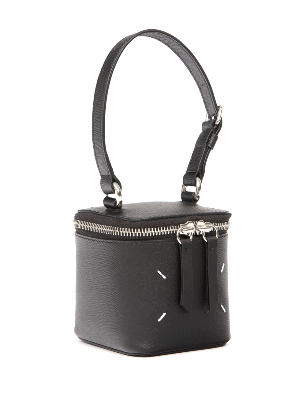 Maison Margiela Cube Micro Leather Handbag - Black