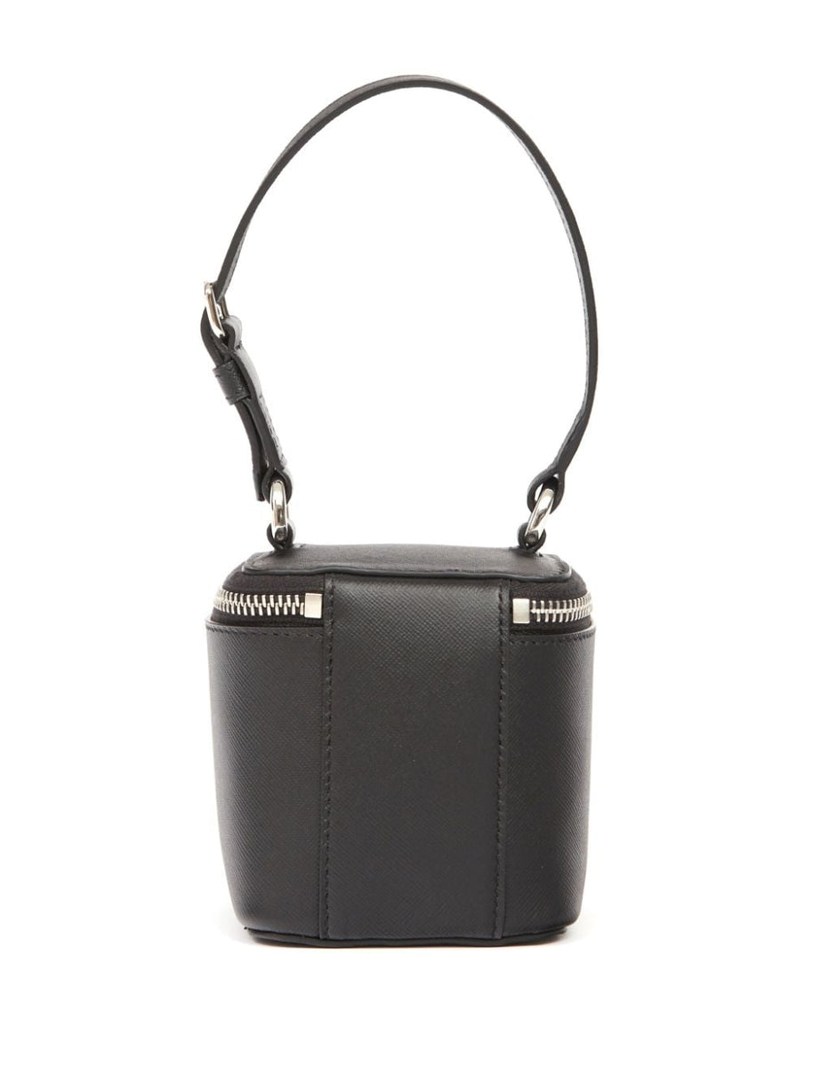 Maison Margiela Cube Micro Leather Handbag - Black