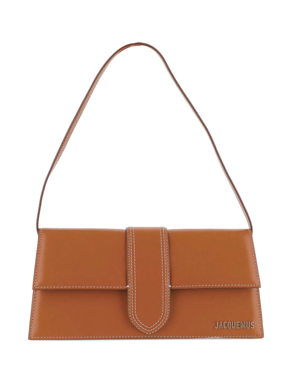 JACQUEMUS Le Bambino Long Shoulder Bag - Leather Brown