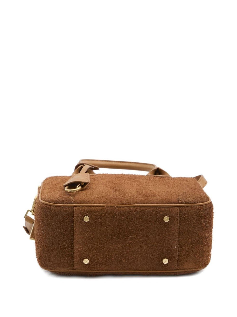 Golden Goose Vita Leather Handbag - Leather Brown