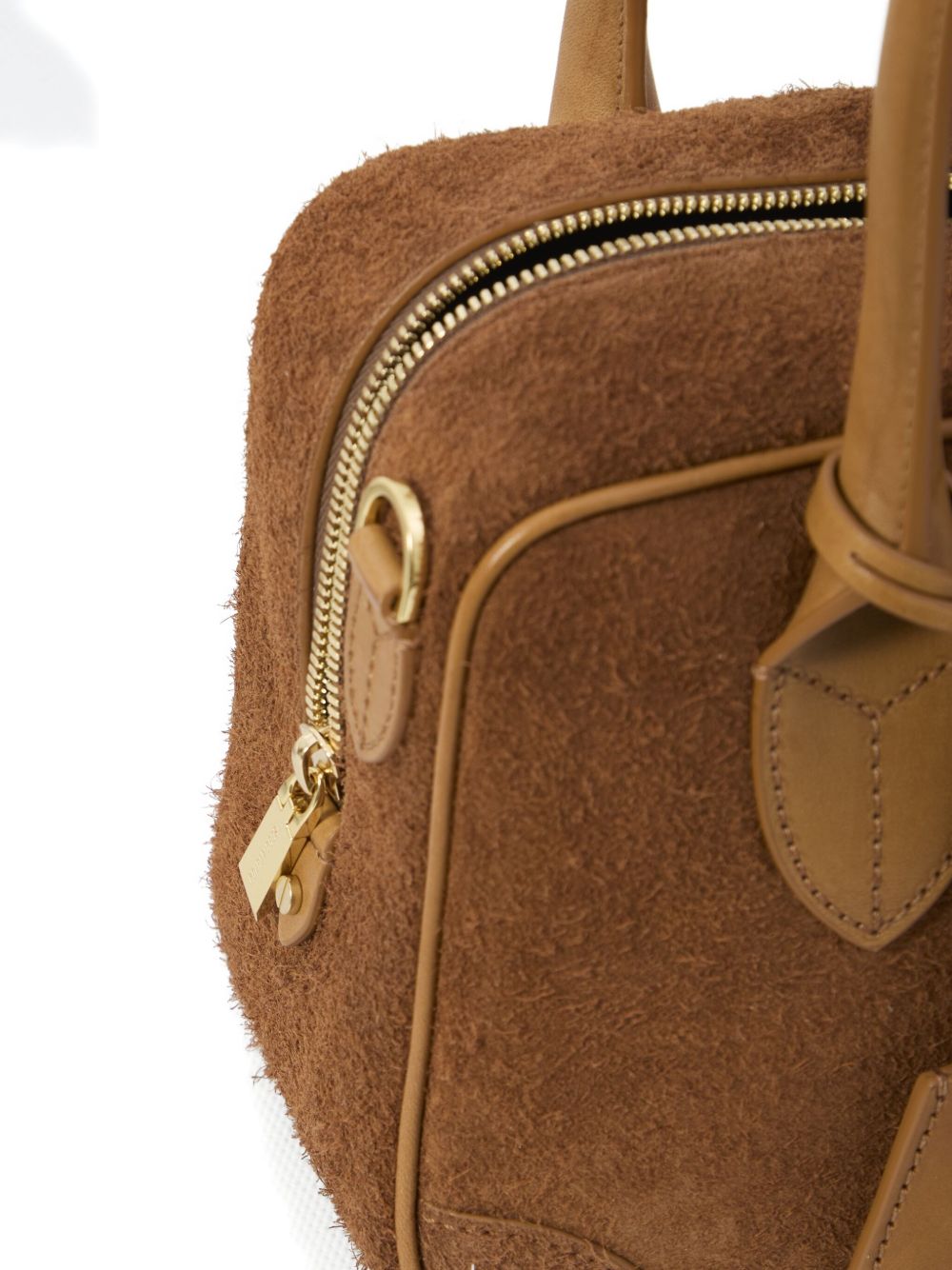 Golden Goose Vita Leather Handbag - Leather Brown