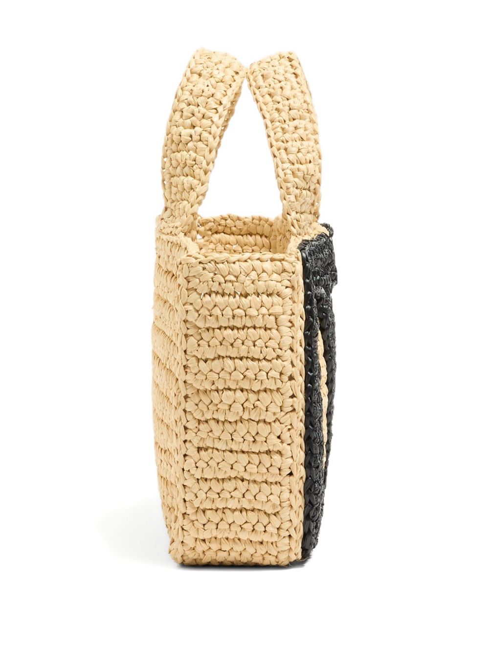 Valentino Garavani Viva Superstar Crochet Small Tote Bag - Black
