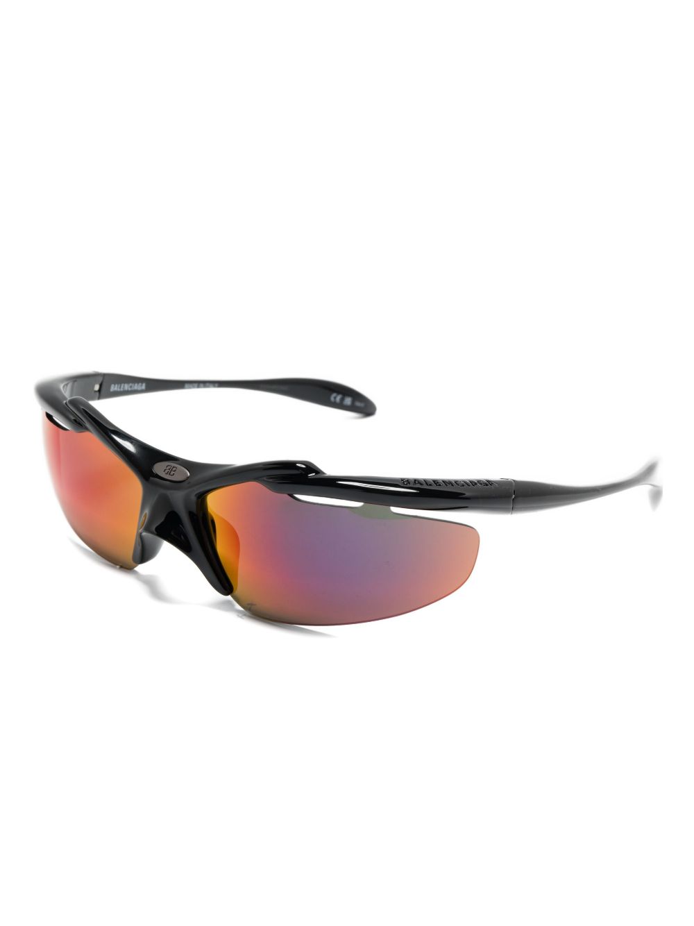 Balenciaga Turbo D-Frame Sunglasses - Black